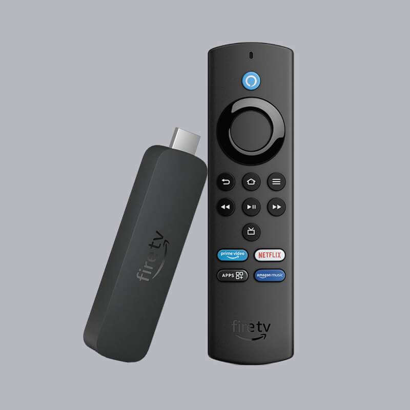 Fire TV Stick 4K with Alexa remote for smart streaming and smart home control in 2025