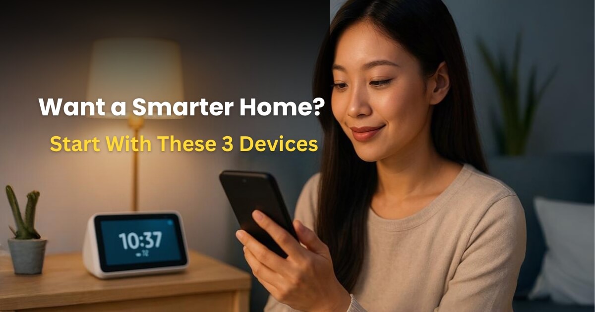 Smart home setup with Echo Show 5